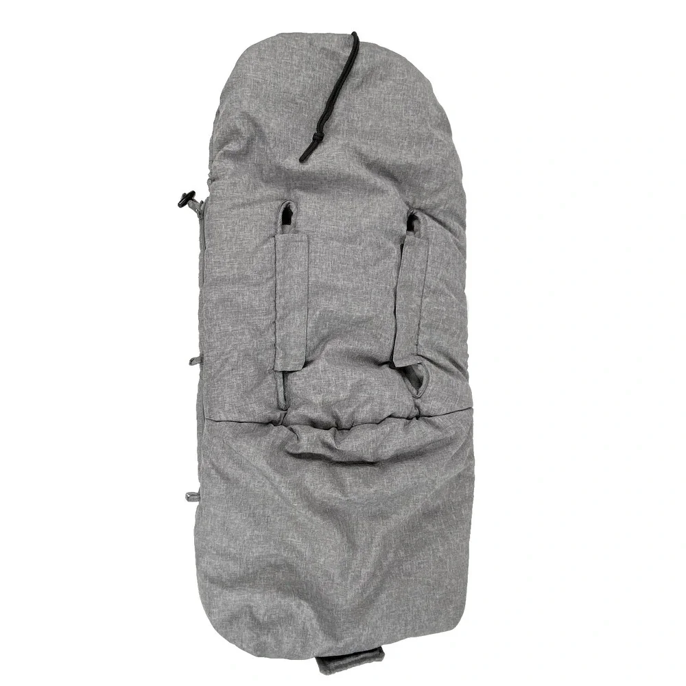 Orzbow Universal Baby Car Seat Bunting Bag Warm Fleece Sack Gray Winter Cover